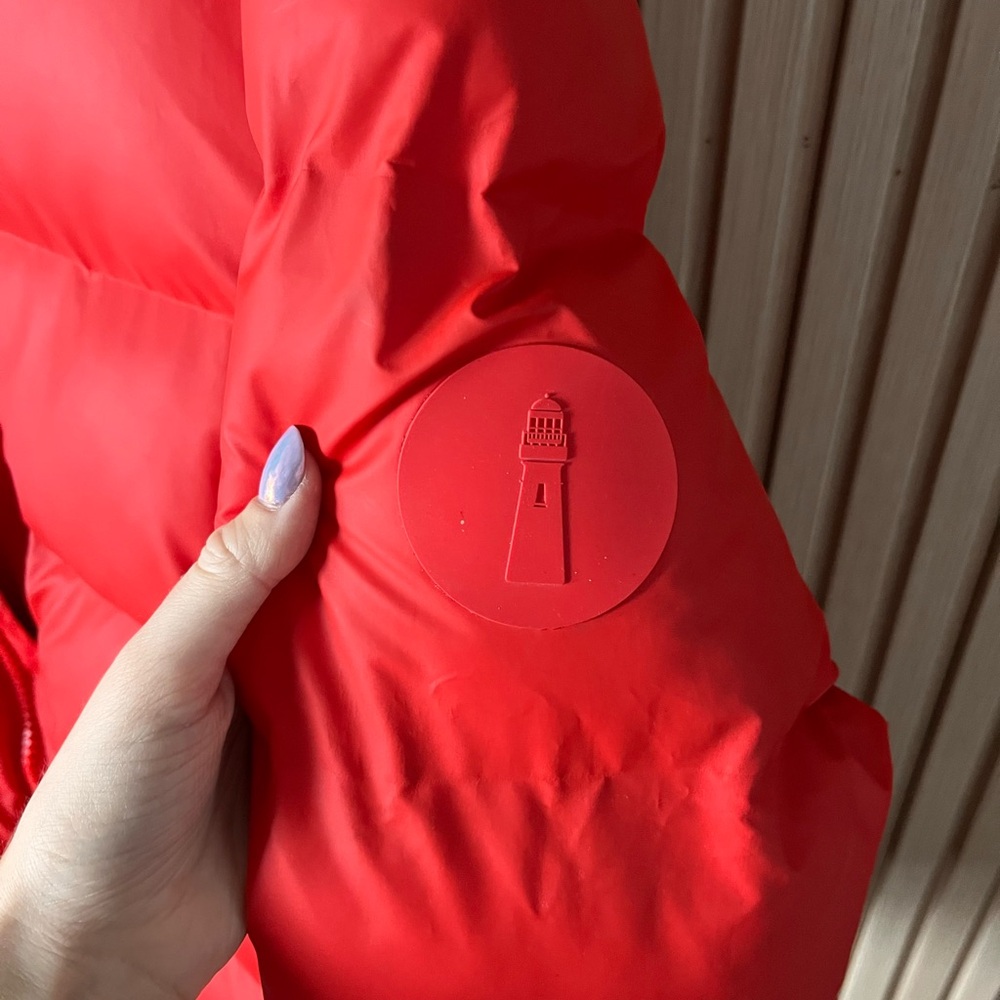 Red Puffer Jacket - Picture 3 of 4
